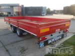 802109 aanhangwagen hardhouten vloerplanken